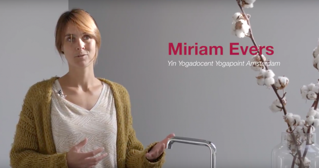 Miriam over Yin yoga en lesgeven